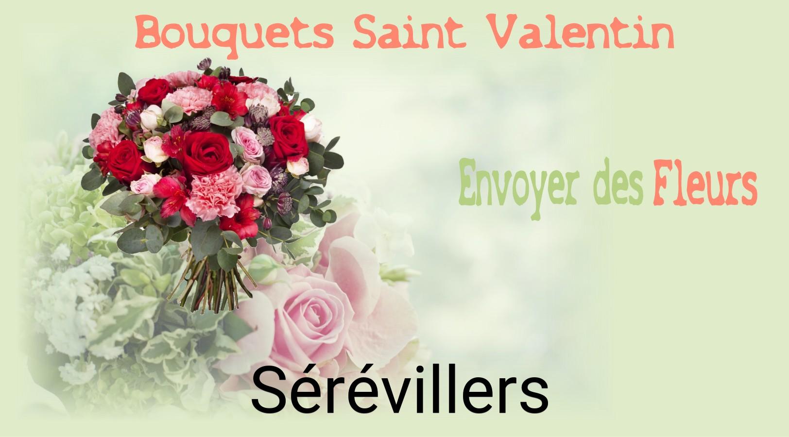 Roses de Saint-Valentin livrées à Sérévillers